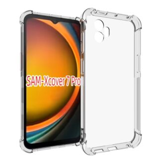 Samsung XCover 6 Pro (5G) / Xcover Pro 2 CamProtect silikoonkaitse läbipaistev