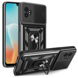 Samsung Xcover 7 Pro / G766 Armor Slide kõvakorpus must