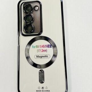 Xiaomi Redmi 15 (4G) / (5G) CamProtect Magsafe silikoonkaitse must