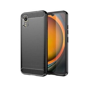 Samsung XCover 7 / G556 Carbon silikoonkaitse must
