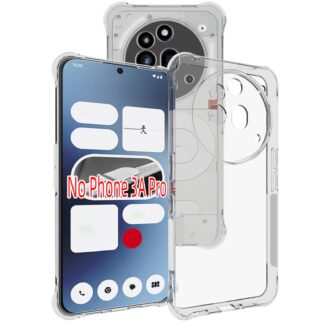 Nothing Phone 3A Pro ArmorBumper silikoonkaitse läbipaistev