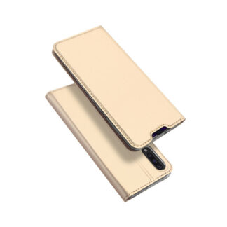 Samsung A20 / A30s / A50 / A50s / Huawei Y6P Elegance Book kaitsekott kuldne