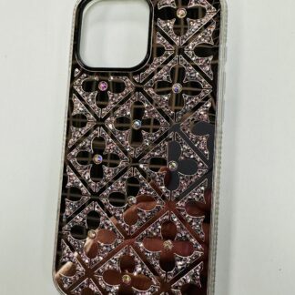 Apple Iphone 16 Pro FlowerBling silikoonkaitse roosa