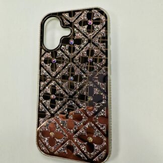 Apple Iphone 17 FlowerBling silikoonkaitse roosa