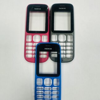 Nokia 100 (2011) esikorpus originaal must / roosa / sinine