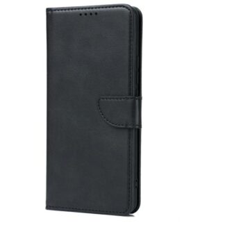 Samsung A56 (5G) / A566 Fancy Leather kaitsekott must