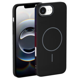 Apple Iphone 16e / Iphone 17e Magsafe silikoonkaitse must