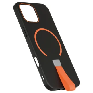 Apple Iphone 16 Pro Max Loop Magsafe silikoonkaitse must