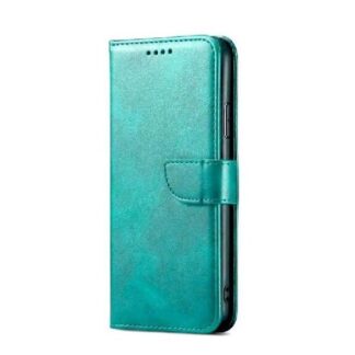 Xiaomi Redmi Note 15 Pro (4G) / Redmi Note 15 Pro (5G) Fancy Leather kaitsekott roheline