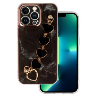 Apple Iphone 16 Pro LoveChain silikoonkaitse must