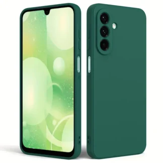 Samsung S26 (5G) / S941 matt silikoonkaitse roheline