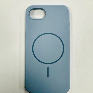 Apple Iphone 16e / Iphone 17e Rubber Magsafe silikoonkaitse helesinine