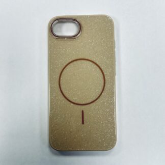 Apple Iphone 16e / Iphone 17e Shining Magsafe silikoonkaitse kuldne