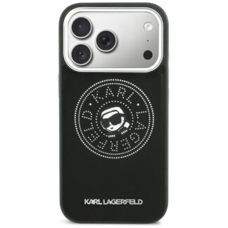 Apple Iphone 17 Pro Karl Lagerfeld Point & Karl Sketch MagSafe originaaltagus must / Tarne 4-7 tööpäeva!