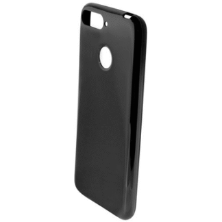 Huawei Y6 (2018) / Y6 Prime (2018) matt silikoonkaitse must