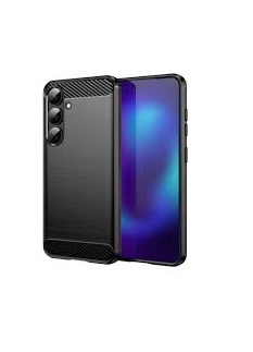 Samsung S26 (5G) / S941 Carbon silikoonkaitse must