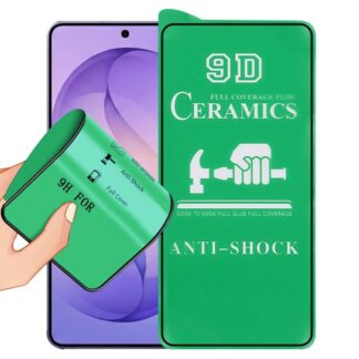 Samsung S26 Ultra / S948 keraamiline kaitseklaas musta äärega