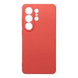 Samsung S26 Ultra / S948 matt silikoonkaitse helepunane