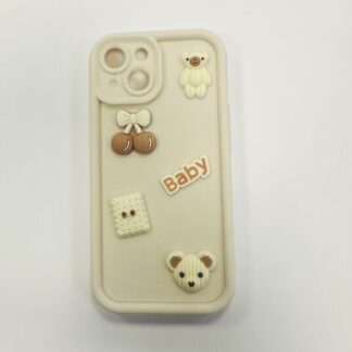 Apple Iphone 15 BabyBear silikoonkaitse beez