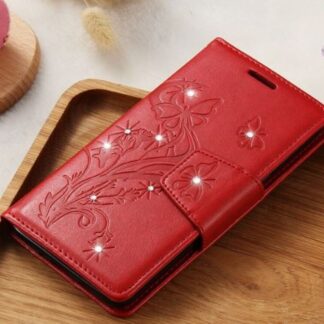 Samsung S8 / G950 Fancy Crystal kaitsekott punane
