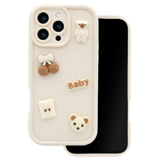 Apple Iphone 16 Pro Max BabyBear silikoonkaitse beez