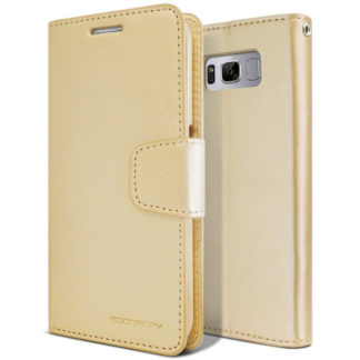 Samsung S8 / G950 Bravo Diary kaitsekott kuldne