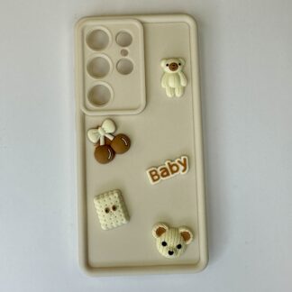 Samsung S25 Ultra / S938 BabyBear silikoonkaitse beez
