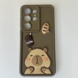 Samsung S25 Ultra / S938 Capybara silikoonkaitse pruun