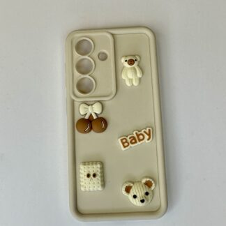 Samsung A57 (5G) / A576 BabyBear silikoonkaitse beez