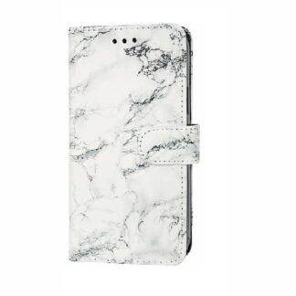 Nokia X10 / X20 Fancy Marmor kaitsekott valge