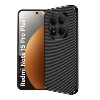 Xiaomi Redmi Note 15 Pro Plus (5G) Carbon Lite silikoonkaitse must