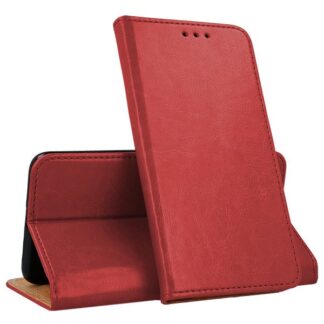 Samsung S8 Plus / G955 Genuine Leather kaitsekott punane