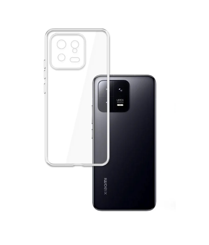 Xiaomi 13 (5G) CamProtect silikoonkaitse läbipaistev