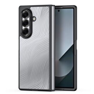 Samsung Z Fold 7 / F966 Dux Ducis Aimo plastikkaitse läbipaistev musta raamiga