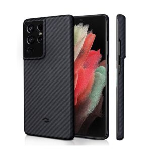 Samsung S21 Ultra Pitaka UltraThin MagEZ Aramid Fiber tagus Black/Gray