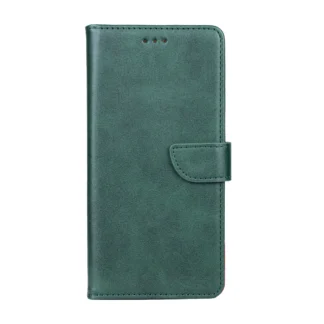 Samsung A53 (5G) / A536 Fancy Leather kaitsekott roheline