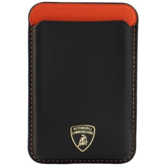 Lamborghini Urus D8 Leather Magsafe kaarditasku orange