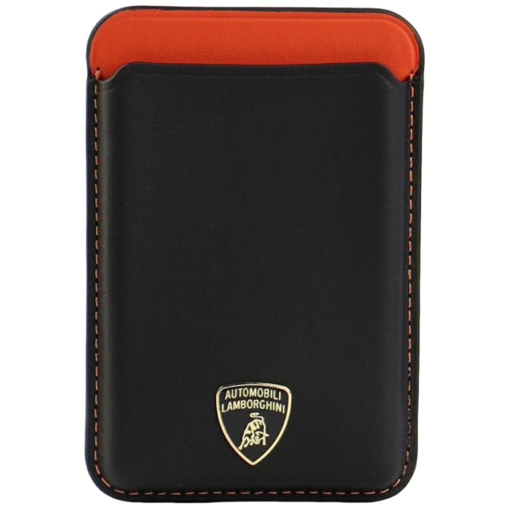 Lamborghini Urus D8 Leather Magsafe kaarditasku orange