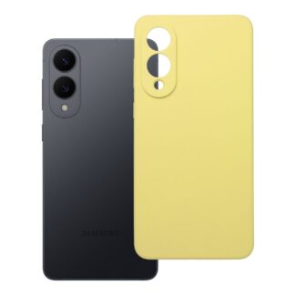 Samsung S25 Edge (5G) / S937 Matt silikoonkaitse kollane