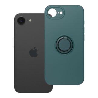 Apple Iphone 16e / 17e Ring silikoonkaitse roheline