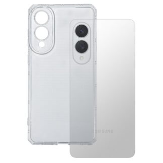 Samsung S25 Edge (5G) / S937 AntiShock silikoonkaitse läbipaistev
