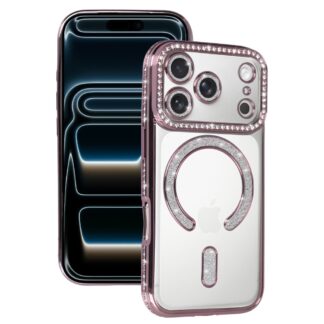 Apple Iphone 17 Pro Shining Magsafe silikoonkaitse roosa