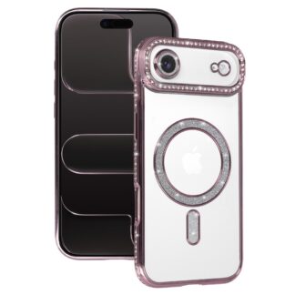 Apple Iphone 17 Air Shining Magsafe silikoonkaitse roosa