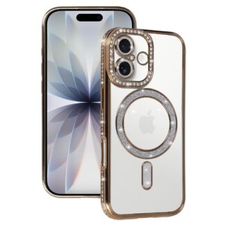 Apple Iphone 17 Shining Magsafe silikoonkaitse kuldne