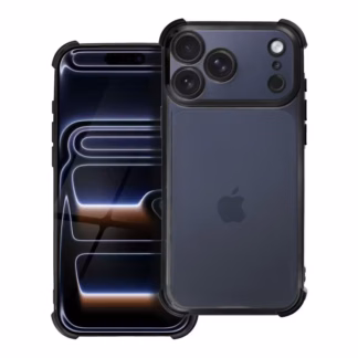 Apple Iphone 17 Pro Max BumperFrame silikoonkaitse must