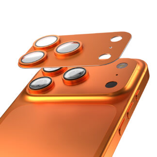 Apple Iphone 17 Pro Etteri 3D Island kaamera kaitseklaas Cosmic Orange