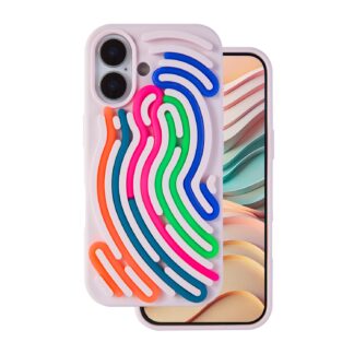 Apple Iphone 17 Snake silikoonkaitse roosa