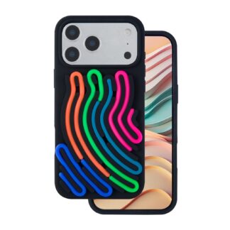 Apple Iphone 17 Pro Snake silikoonkaitse must