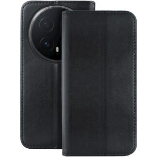 Honor Magic 8 Pro (5G) Leather Magnet kaitsekott must