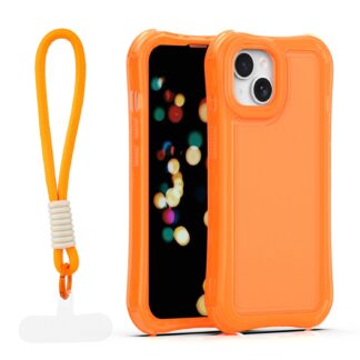 Apple Iphone 15 SafePop silikoonkaitse oranz